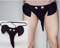 Труси слони чоловічі універсальний чорний