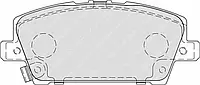 Комплект тормозных колодок Ferodo FDB1859 24087, дисковый тормоз PREMIER ECO FRICTION для HONDA CIVIC IX (FK)
