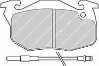 Комплект тормозных колодок Ferodo FDB393 20905, дисковый тормоз PREMIER ECO FRICTION для CITROËN SAXO (S0, S1)