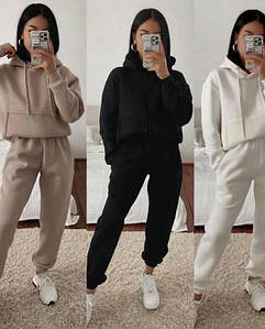 Жіночий спортивний костюм тринітка на флісі новинка 2025