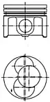 Поршень VW 79,51 (пр-во KS)