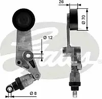 Натяжной ролик Gates T38286, поликлиновойремень DriveAlign® для TOYOTA AURIS (_E15_)