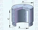 Поршень ERT 150589-C, корпус скоби гальма для MITSUBISHI PAJERO IV (V8_W, V9_W)