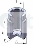 Поршень ERT 150524-C, корпус скоби гальма для MERCEDES-BENZ S-CLASS (W220)