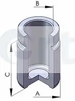 Поршень ERT 150524-C, корпус скобы тормоза для MERCEDES-BENZ S-CLASS (W220)