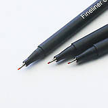 Набір професійних різнокольорових лінерів для малювання Fineliner Color 100 кольорів, фото 6