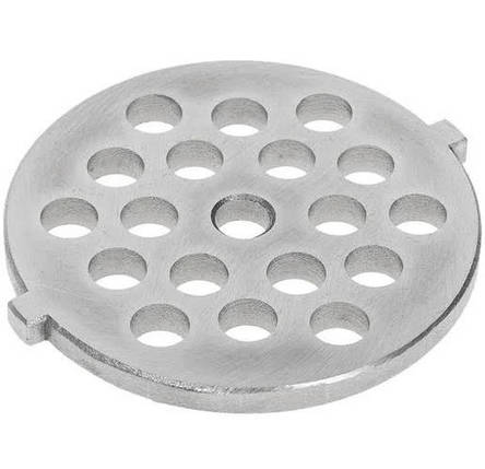 Решітка велика 7мм для м'ясорубки Moulinex HV10 ME858D32 ME856D32 (MS-651276) Оригінал Мулінекс, фото 3
