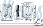 Радіатор масляний FIAT DOBLO (119, 223) (01-) 1.3 MJTD (пр-во Nissens)