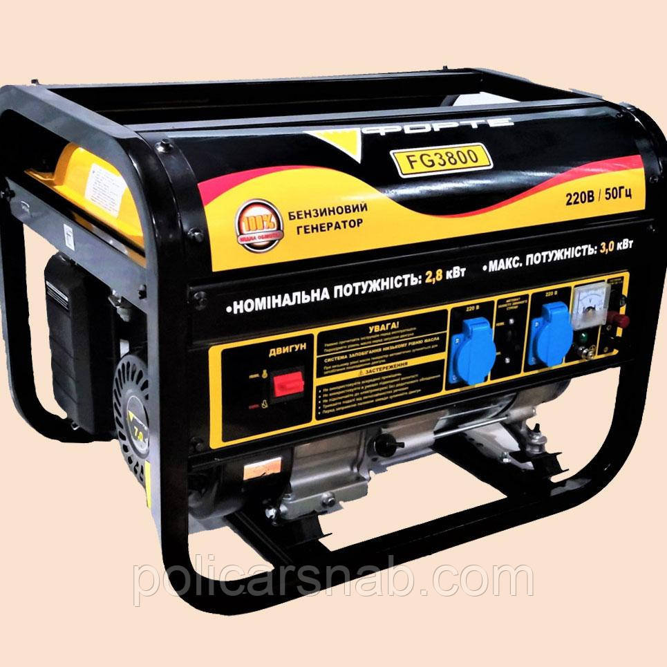 Электрогенератор бензиновый однофазный 220 вольт, аварийный источник света для дачи и загородного дома бытовой - фото 2 - id-p1673741466