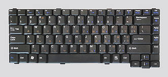 Клавіатура для ноутбуків Gateway CX200 чорна RU/US