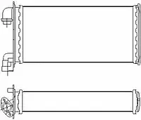 Радиатор отопителя BMW 315 82- (пр-во NRF)