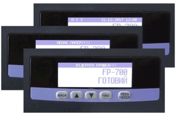 Дисплей і клавіатура Екселліо FP-700