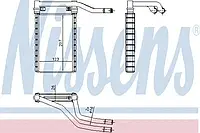 Радиатор отпителя SUZUKI SX4 (06-) (пр-во Nissens)