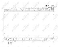 Радіатор NRF 503497, охолодження двигуна для NISSAN PRIMERA (P10)