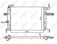 Радиатор охлаждения двигателя OPEL Astra 98- (пр-во NRF)