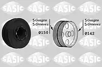 Ременный шкив Sasic 9001810, коленчатый вал для BMW 3 (E46)