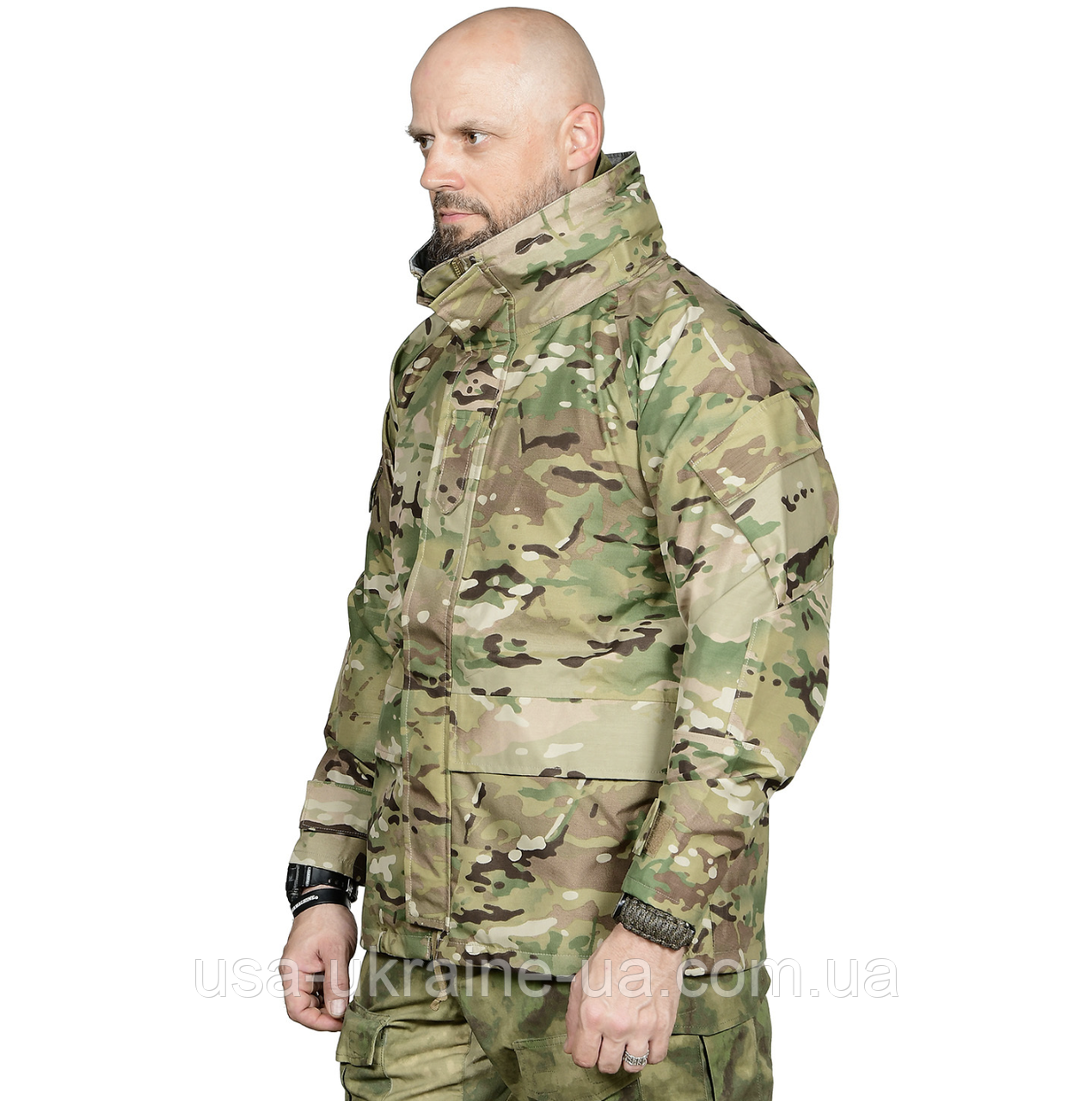 Водовідштовхувальна куртка ECWCS GEN-2 Level 6 Gore-Tex TRU-SPEC H2O PROOF™ мультикам, фото 1