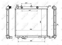 Радиатор охлаждения двигателя CITROEN C2 03- (пр-во NRF)