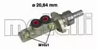 Главный тормозной цилиндр Metelli 05-0156 для PEUGEOT 405 I (15B)