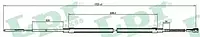 Трос LPR C0072B, стояночная тормозная система для BMW 3 (E30)