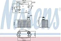 Радиатор масляный BMW 3 E46 (98-) 330d (пр-во Nissens)