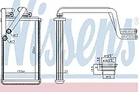 Радиатор отпителя CITROEN C4/C-CROSSER; MITSUBISHI LANCER (CX0) (07-) (пр-во Nissens)