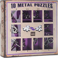 10 Metal Puzzles Purple (10 Металлических Пазлов. Фиолетовый)