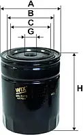 Масляный фильтр Wix Filters WL7075 для BEDFORD BLITZ (CF97)