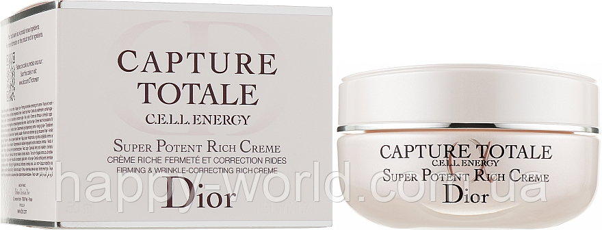 Крем для лица Dior (Диор) Capture Totale C.E.L.L. Energy Super Potent Rich Creme - фото 2 - id-p1673774661