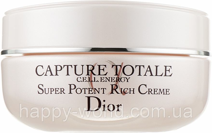 Крем для лица Dior (Диор) Capture Totale C.E.L.L. Energy Super Potent Rich Creme - фото 1 - id-p1673774661