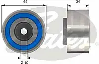 Паразитный / Ведущий ролик Gates T42233, зубчатый ремень PowerGrip® для CITROËN C5 III (RD_)