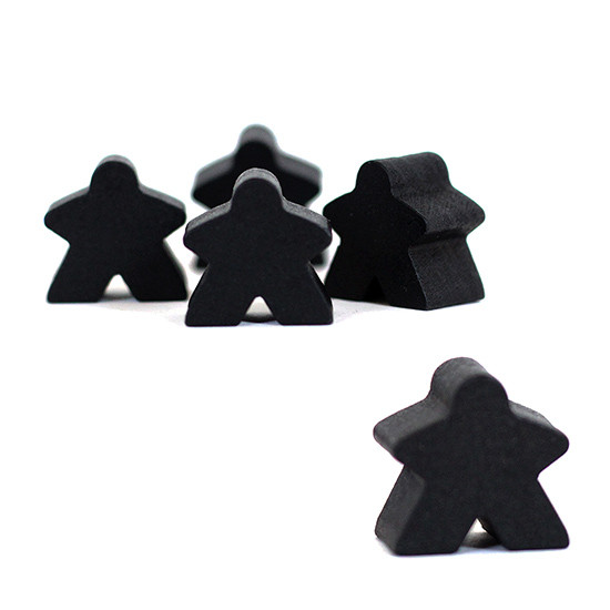 Мипл чёрного цвета (Meeple Black) - фото 2 - id-p1628222758