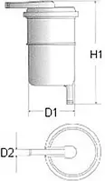 Топливный фильтр Champion L102OF