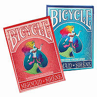 Игральные Карты Bicycle Mermaid Sirene Playing Cards
