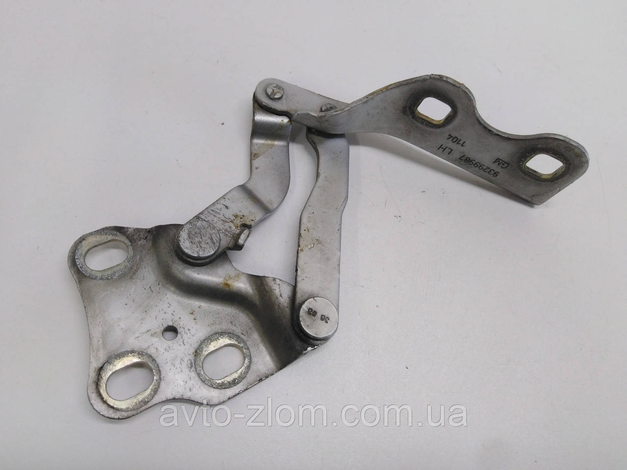 Петля капота Opel Meriva A, Опель Мерива А. Ліва. 93299987., фото 1