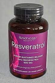 Ресвератрол, 500 мг, ReserveAge Nutrition, 60 вегетаріанських капсул. Зроблено в США.