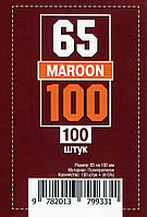 Протекторы 65х100 (Maroon) (100 шт. в упаковке)