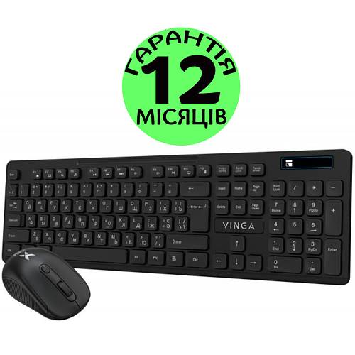 Купить Беспроводные Клавиатура и Мышь Vinga KBSW-100, набор ...