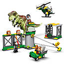 Конструктор LEGO Jurassic World 76944 Втеча тирановозавра, фото 5