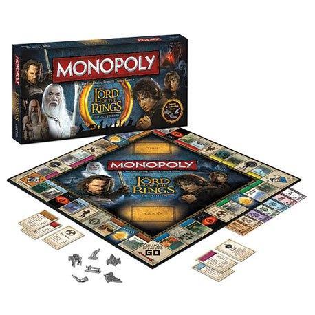 Monopoly The Lord Of The Rings Trilogy Edition (Монополия Властелин ...