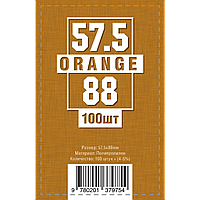 Протекторы 57,5х88 (Orange) (100 шт. в упаковке)