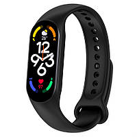 Силіконовий ремінець BeCover для Xiaomi Mi Smart Band 7 Black (707476)