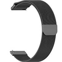 Ремінець Milanese Style BeCover для LG Watch Sport W280A (20mm) Black (707695)