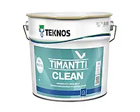 Специальная полуматовая краска Teknos Timantti Clean 2,7 л