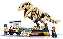 Конструктор LEGO Jurassic World 76940 Скелет тиранозавра на виставці, фото 3
