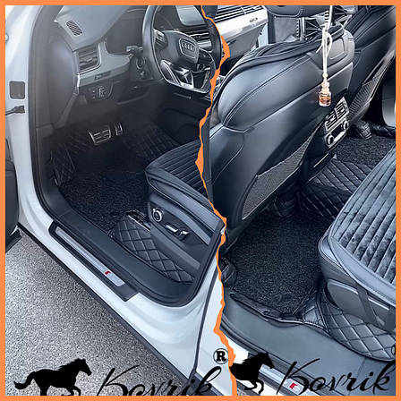 Комплект килимків 3D Audi Q8 Q7 Q5 Q3, фото 2