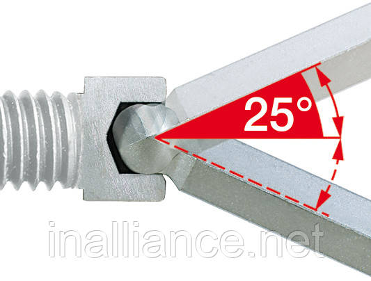 Шестигранний штифтовий ключ зі сферичною головкою Wiha