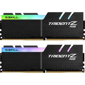 Модуль пам'яті для комп'ютера DDR4 64 GB (2x32 GB) 3600 MHz Trident Z RGB G.Skill (F4-3600C18D-64GTZR)