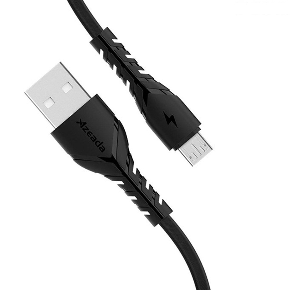 USB кабель Proda PD-B47m USB to MicroUSB 1m, Black, фото 1