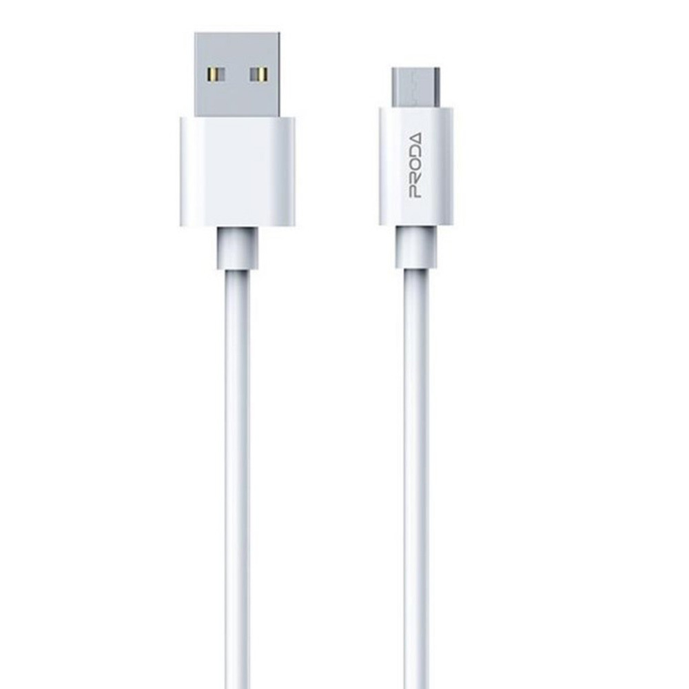 USB кабель Remax PD-B72m USB to MicroUSB 1m, White, фото 1